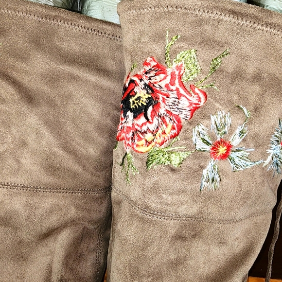 Zigi soho embroidered OTK boots sz 8.5 - Picture 5 of 8